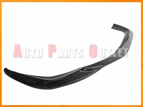 06-10 M-BENZ W219 CLS55 GH Style Carbon Fiber Front Bumper Add-on Spoiler Lip - Picture 1 of 2