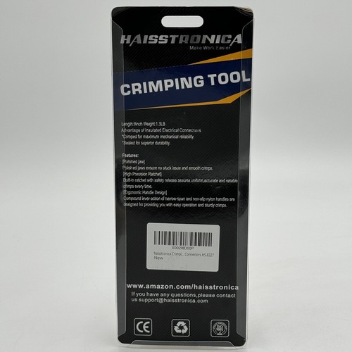 Haisstronica Wire Stripper and Crimping Tool AWG 24-10 Automatic Stripper Tool. - Picture 7 of 12
