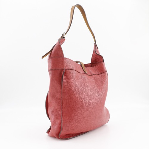 HERMES Maruwari PM Shoulder Bag Bougainvillea/pink Taurillon Clemence Women - Picture 3 of 12