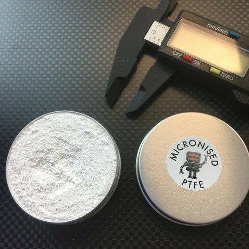 PTFE Polytetrafluoroethylene (aka teflon) 20g 3 Micron powdered dry lubricant - Picture 7 of 11