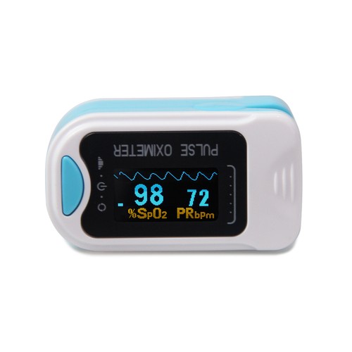 Oxímetro de pulso en sangre medidor de oxígeno en sangre CE OLED CMS50NA - Imagen 6 de 12
