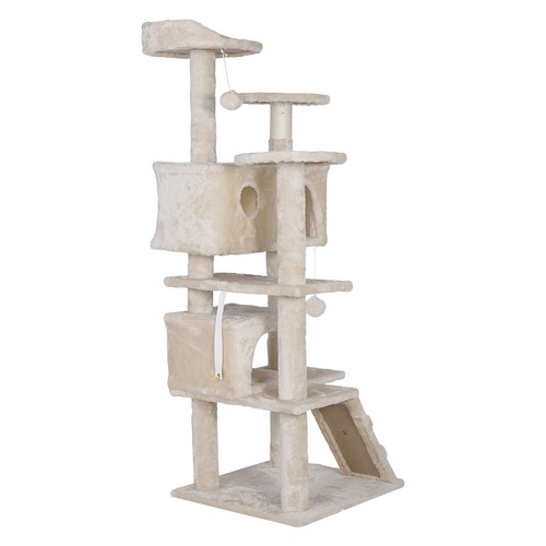 Activity Center Large 55" Cat Tree Tower Playing House Condo Rest Multi-Color - Picture 25 of 73