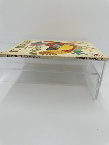 Vintage Childrens Book To Market, To Market. Wonder Books 1961 - Picture 3 of 8