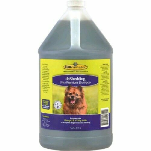 FURminator Dog DeShedding Ultra Premium Shampoo Made in USA Gallon FURminator Dog DeShedding Ultra Premium Shampoo Made in USA Gallon