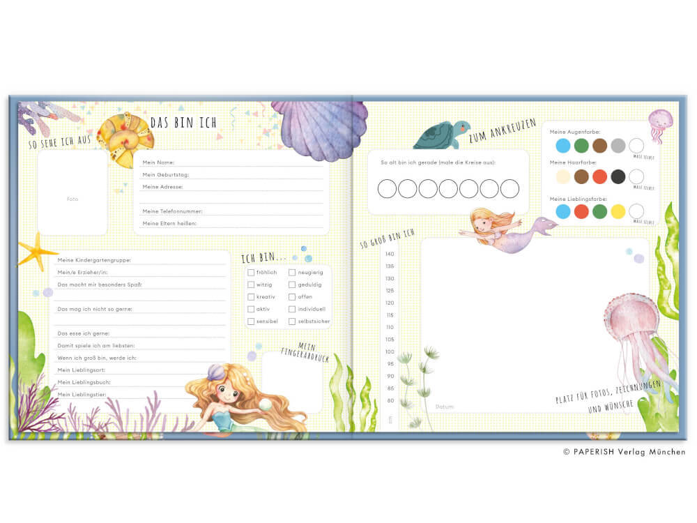 Thumbnail - Kindergartenfreunde – Meerjungfrau: Ein Album Für Meine Ersten Freunde