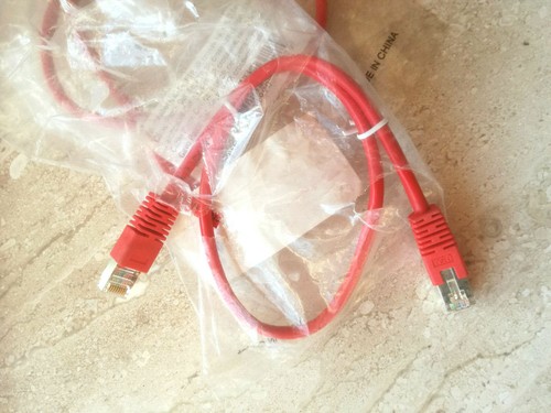 4 Stück ROLINE Patchkabel Kat. 5e, FTP, 3P, Crosswire, rot, 0,5m - Bild 3 von 3
