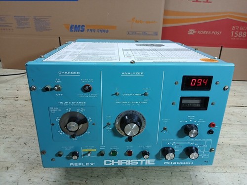 CHRISTIE RF80-H Reflex Aircraft Battery Charger/Analyzer PN:119443(A) - Picture 5 of 7