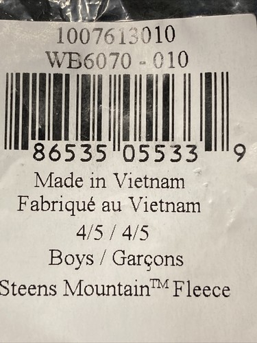 * Columbia Boys Steens Mountain Fleece Size 4/5 - Picture 4 of 5