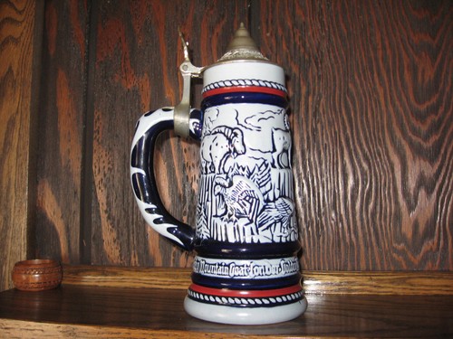 Vintage 1976 Avon American Wildlife / Wild Country Deckel Bierstein sehr schön! - Bild 10 von 12