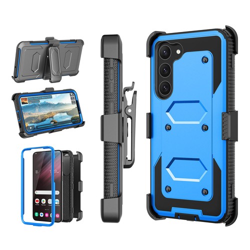 Funda con clip para cinturón para teléfono Samsung Galaxy S23/S23+ Plus con protector de pantalla - Imagen 3 de 40