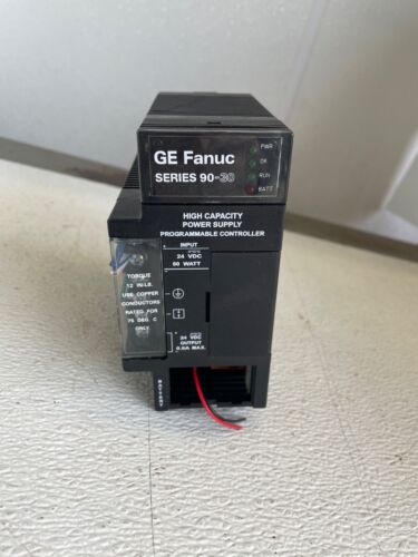 GE Fanuc Series 90-30 High Capacity Power Supply Programmable Controller