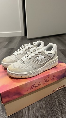 New Balance 550 - Macadamia (White/Beige) - Size 6W / 4.5 M - BBW550PA - Picture 2 of 7