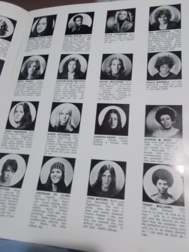 HAIR - ORIGINAL 1970 PROGRAM AUSTRALIA TOUR. w/Full Page Poster w/Marcia Hines - Picture 7 of 11