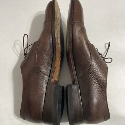 Salvatore Ferragamo Dress Shoes Mens Size 9 D Brown Leather  display picture 2
