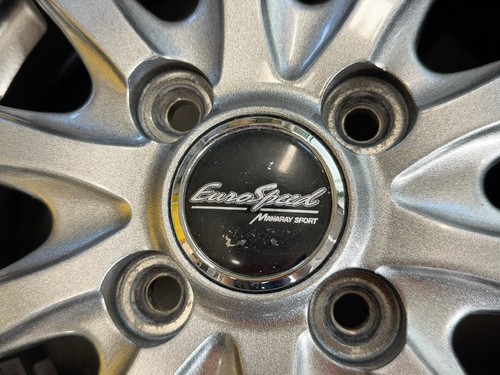 Manaray Sports EuroSpeed 13 inch wheels 4J +42 4H PCD 100 Acty Every Atrai Hijet - Picture 4 of 6
