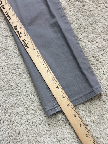 Levis 510 Skinny Jeans Boys 18 Reg 29x29 Gray Denim Stretch Casual Skate School - Picture 10 of 12