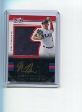 2017 Stars and Stripes 15U Black Gold Nelson Berkwich Gold Ink Auto Jersey 34/99