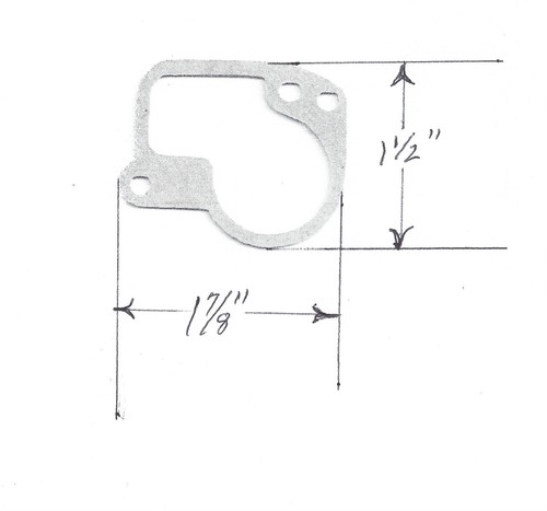 YAMAHA Jt1 & Jt2 Enduro, 60cc CARBURETOR BOWL Gaskets, '71-'72 set of 2. (JT1-1) - Foto 2 di 2