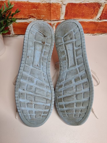 WOMENS PRIMARK X DISNEY STITCH UK 8 EU 42 BLUE WHITE LACE UP HIGH TOP TRAINERS - Picture 5 of 5