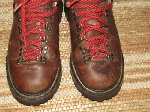 Vintage Colorado Thick Leather Hiking Mountaineering Boots Mens Sz 7.5 Lace Up - Picture 15 of 15