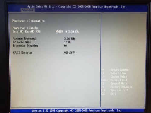 Intel S5400SF Server Mainboard D87491-407 with 2x Xeon CPU 3.16ghz 8gb Ram - Picture 9 of 11