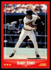 1988 Score #265 Barry Bonds