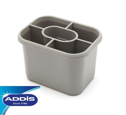 Addis Large Dish Drainer Kitchen Sink Cutlery Plate Rack Holder Plastic Utensils - Picture 6 of 13