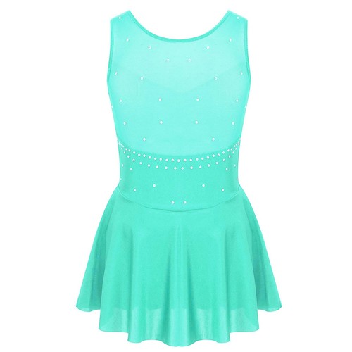 Kids Girls Dress Ballerina Dresses Junior Leotards Tulle Leotard Ballet Outfit - Picture 68 of 91