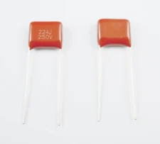 20Pcs Metallized Polypropylene Film Capacitor 250V 0.22UF 224 224J CL21