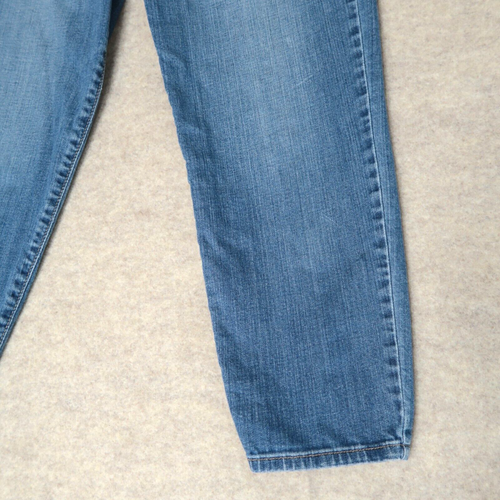 L.T.J. Jeans Denim Modena Mujer Talla 27 Botón Mosca Cintura Alta Azul Oscuro Elástico - Imagen 5 de 14
