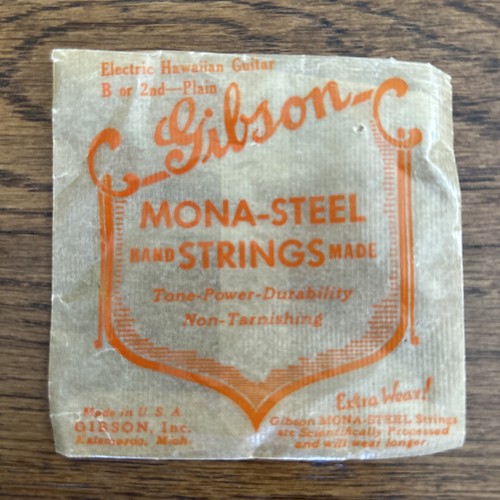 Vintage 1950’s Gibson Mona-Steel Strings Electric Hawaiian Guitar 7pc As-Is READ - Picture 13 of 18