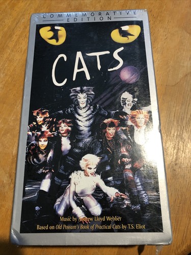 Cats: The Musical (VHS, 2000, 2-Tape Set, Commemorative Edition) Sealed New! - Picture 1 of 4