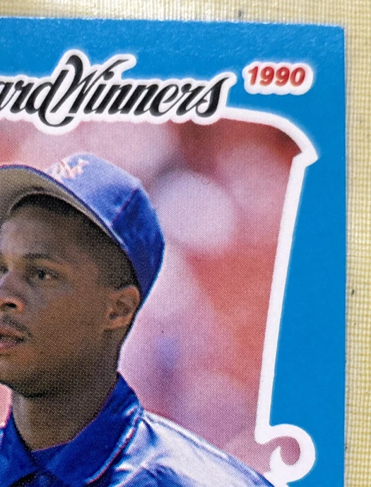 1990 Fleer Award Winners Darryl Strawberry Baseball Card #38 Mets HOF High-Grade - Image 2 of 4