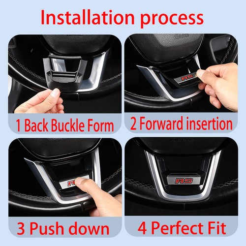 Steering Wheel Cover For Honda CR-V HR-V 2023-2025 Touring Sport Utility 4-Door - Picture 6 of 9