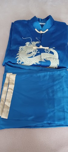 VINTAGE LIN ZHI XIU BOYS SIZE 16 ASIAN PAJAMAS - Picture 8 of 11