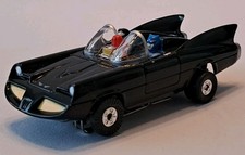 AUTOWORLD THUNDERJET 500 COMICS BATMOBILE IN BLACK. NEAR MINT 