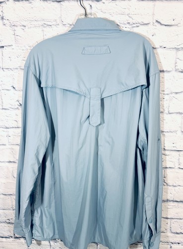 Camicia Alaskan Hardgear Duluth Uomo XL Active Untucked Full Steam Ventilata Pesca - Foto 2 di 7