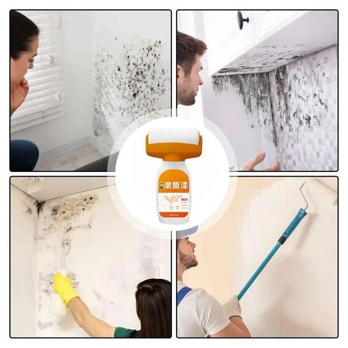 Rullo Pittura Murale Antibatterico Riparazione Acqua Pennello Pittura per Casa - Foto 4 di 21