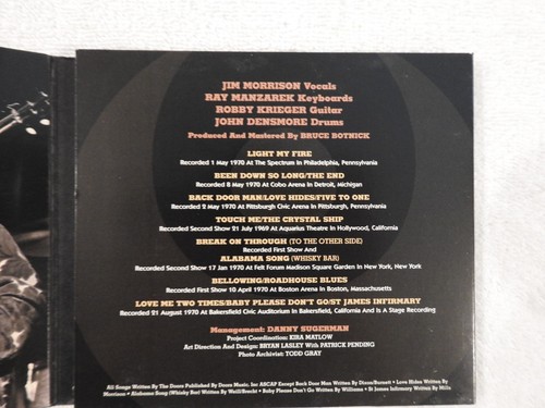 The Doors "The Bright Midnight Sampler" AS NEW NEVER PLAYED CD! See Photos! - Picture 5 of 7