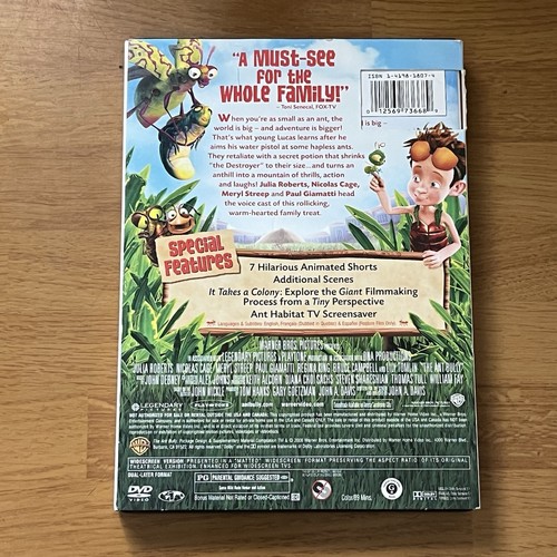 The Ant Bully (DVD, 2006) Widescreen Edition Nicolas Cage Julia Roberts — - Picture 2 of 2