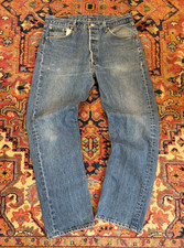 Vintage Levi’s 501xx Denim Blue Jeans USA Made 90s Men’s 34x30