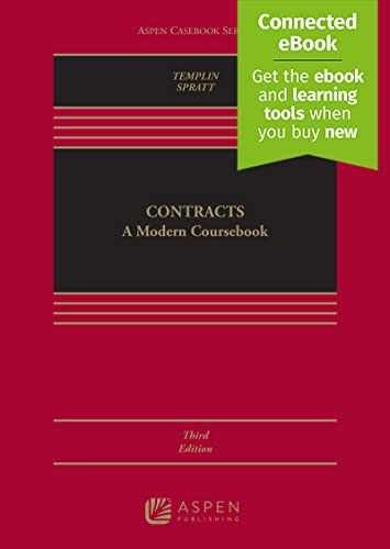 Contracts: A Modern Coursebook - Hardcover, by Ben Templin; David - New h - Foto 1 di 2