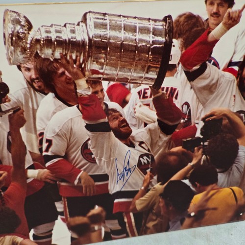 Denis Potvin Autographed 11X14 Photo New York Islanders 1980 Stanley Cup - READ - Picture 4 of 10