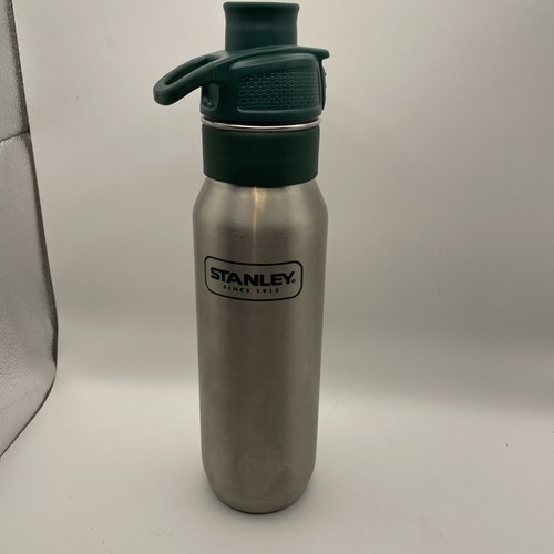 Stanley Edelstahl 24 Oz Einhand Trinkflasche Grün/Silber
