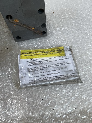ERICO CADWELD Graphite Welding Mould Mold XACY6Y2 120MM TO 35MM2 USE WITH 115 - Picture 5 of 5
