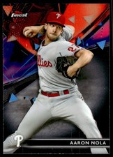 2021 Finest Aaron Nola Philadelphia Phillies #76