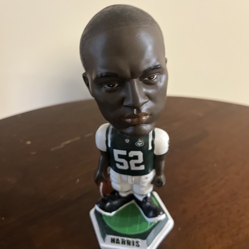 New York Jets David Harris Bobble Head Knuckle Heads - Picture 19 of 20