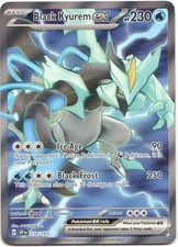 Black Kyurem ex Ultra Rare SV08: Surging Sparks 218/191 NM