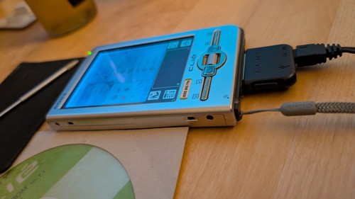 Raro Sony Clie PEG-TJ37 portátil 32 MB RAM - Wi-Fi - Cámara - Palm OS - EN MUY BUENA CONDICIÓN - Imagen 6 de 13