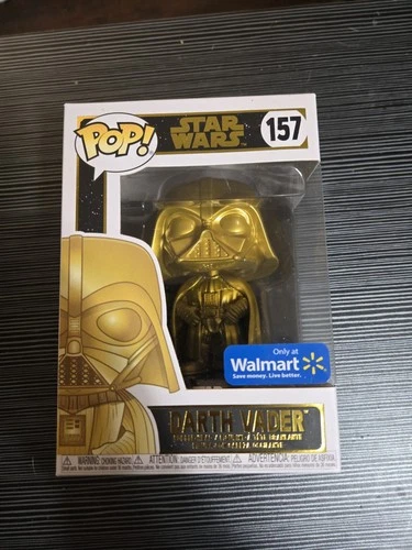 Funko Pop! Star Wars - Darth Vader (Gold) (Metallic) - Walmart (Exclusive) #157